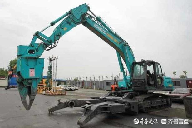揭秘！曾经的中国首台，“功勋级”报废机动车拆解机