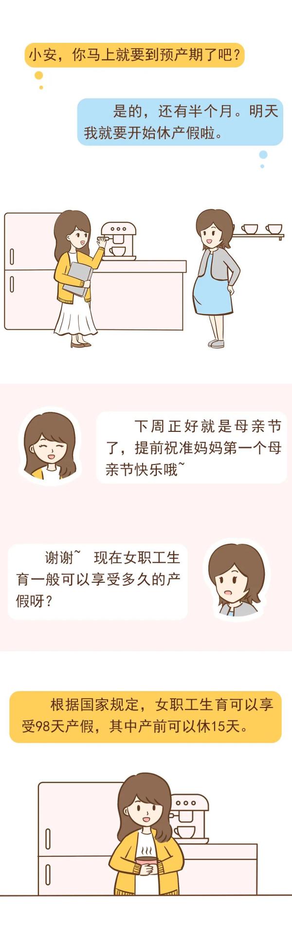 女工产假,女工产假法定休多少天