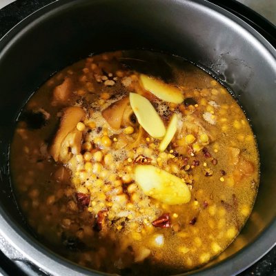 高壓鍋黃豆燉豬蹄,高壓鍋黃豆燉豬蹄多少分鐘