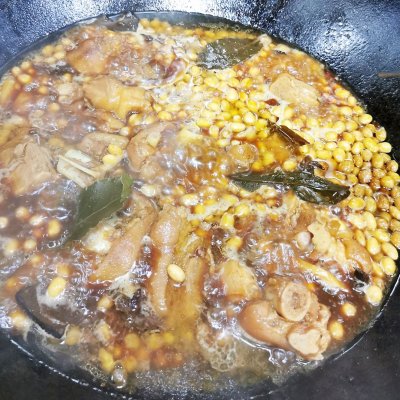 高壓鍋黃豆燉豬蹄,高壓鍋黃豆燉豬蹄多少分鐘