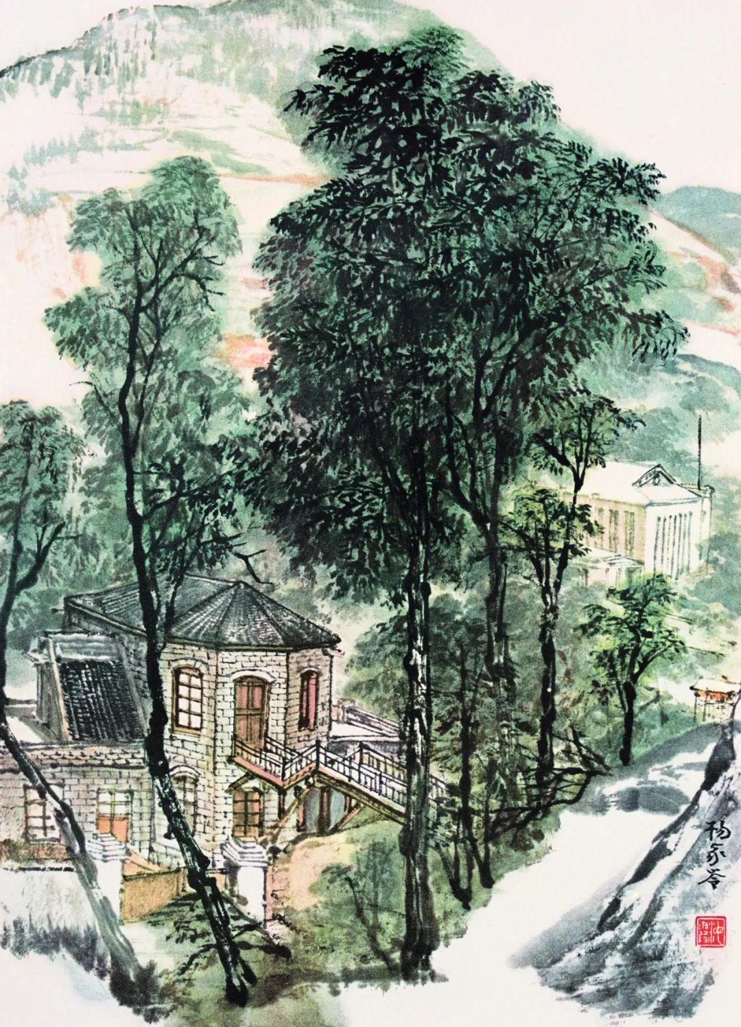 「国画周刊」徐步｜何海霞山水写生作品简析