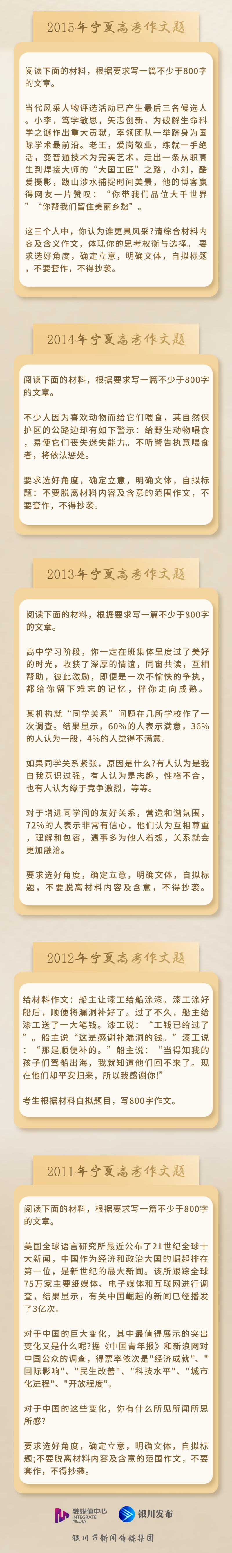 快讯！2021年高考作文题来了