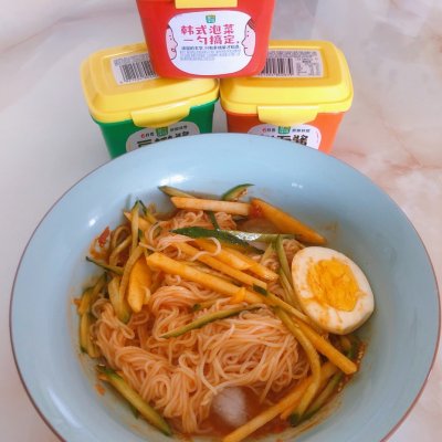 韓國冷面的做法,韓國冷面的做法及調料竅門