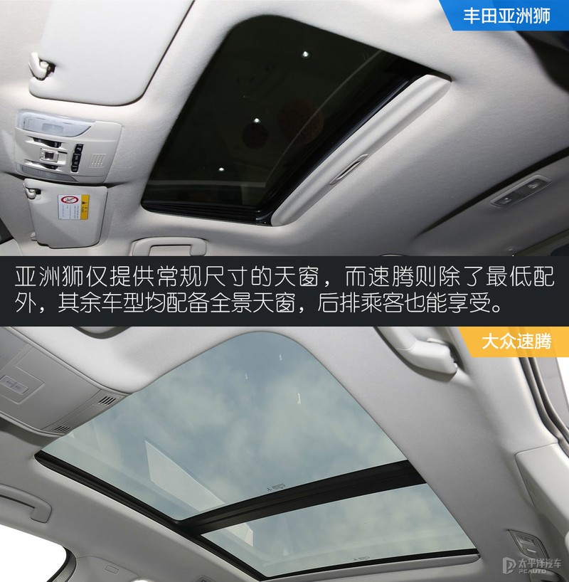 抗衡德系明星 丰田亚洲狮对比大众速腾