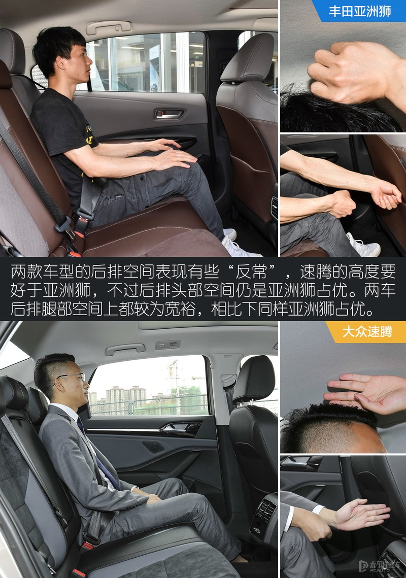 抗衡德系明星 丰田亚洲狮对比大众速腾