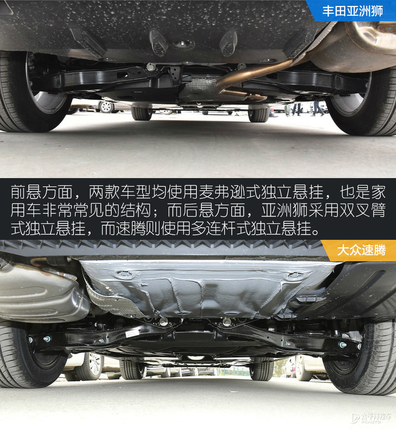 抗衡德系明星 丰田亚洲狮对比大众速腾