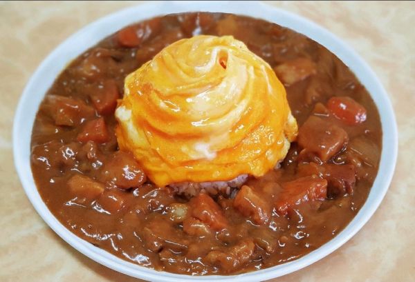 咖喱蛋包飯,咖喱蛋包飯怎么做