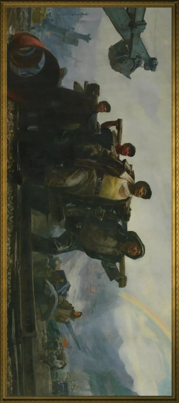 第一条铁路丨美术经典中的党史邀您走近油画开路先锋