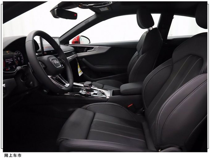 奥迪“A4轿跑版”实拍！搭2.0T引擎，双门溜背造型，国内37万起售