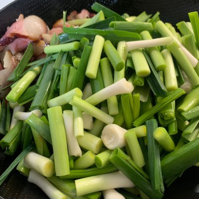 蒜苗炒臘肉,蒜苗炒臘肉的做法
