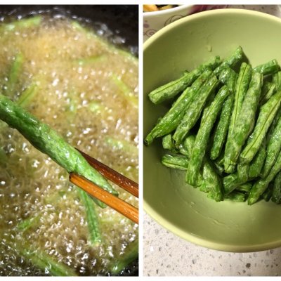 豆角燒茄子,豆角燒茄子的家常做法