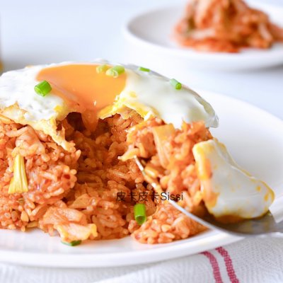 韓國泡菜炒飯,韓國泡菜炒飯的做法