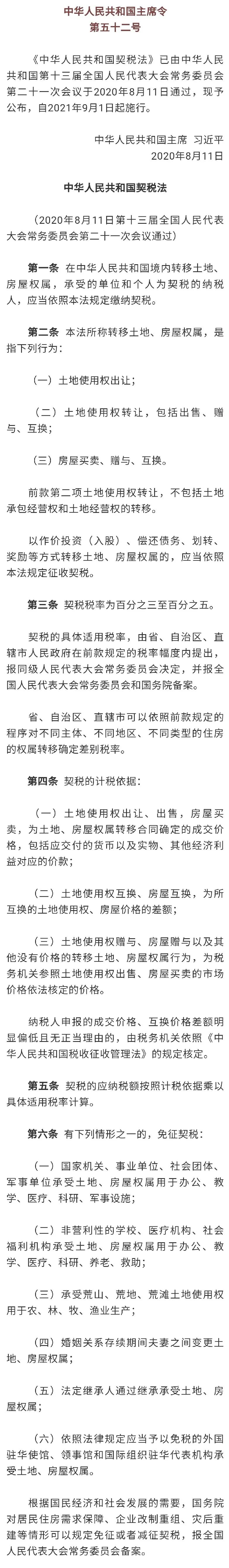 房地产契税调整,房地产契税调整政策