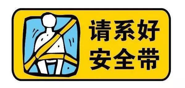 系好安全带只要三秒，不系安全带可能失去一辈子 | 一盔一带