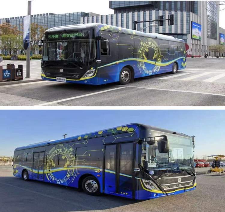 临港自动驾驶公交载人示范应用启动，可以坐无人驾驶公交车环湖观光了