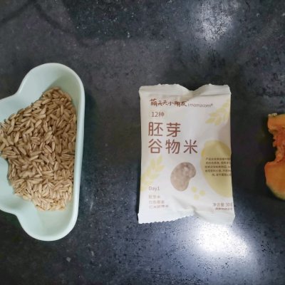 燕麦南瓜谷物胚芽粥的做法
