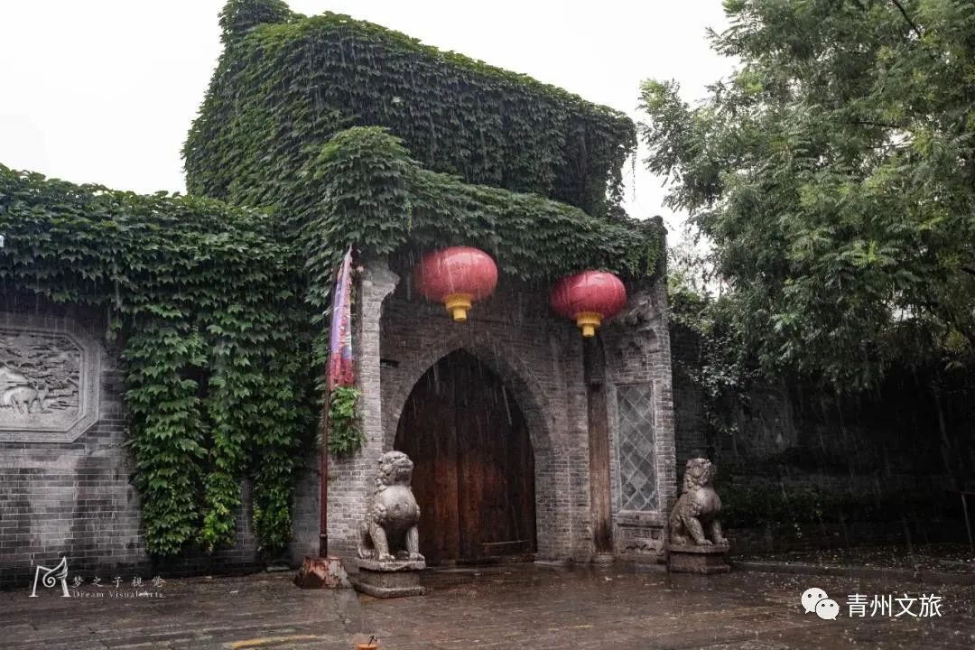 飒飒秋雨中，青州古城有多美......