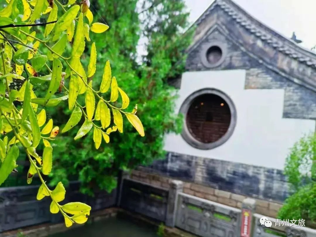飒飒秋雨中，青州古城有多美......