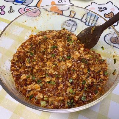 小籠包子,小籠包子肉餡的調制