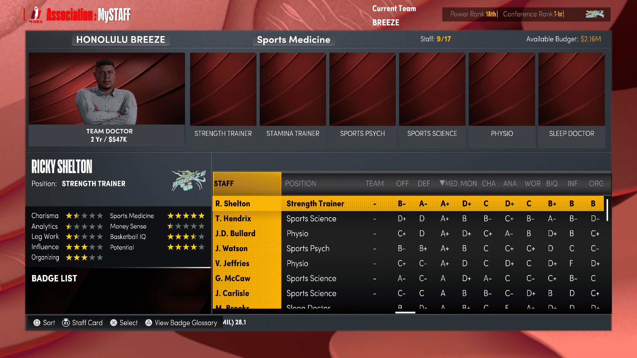 nba2k技能包都有哪些(《NBA 2K22》推出全新MySTAFF模式 掌控全局)