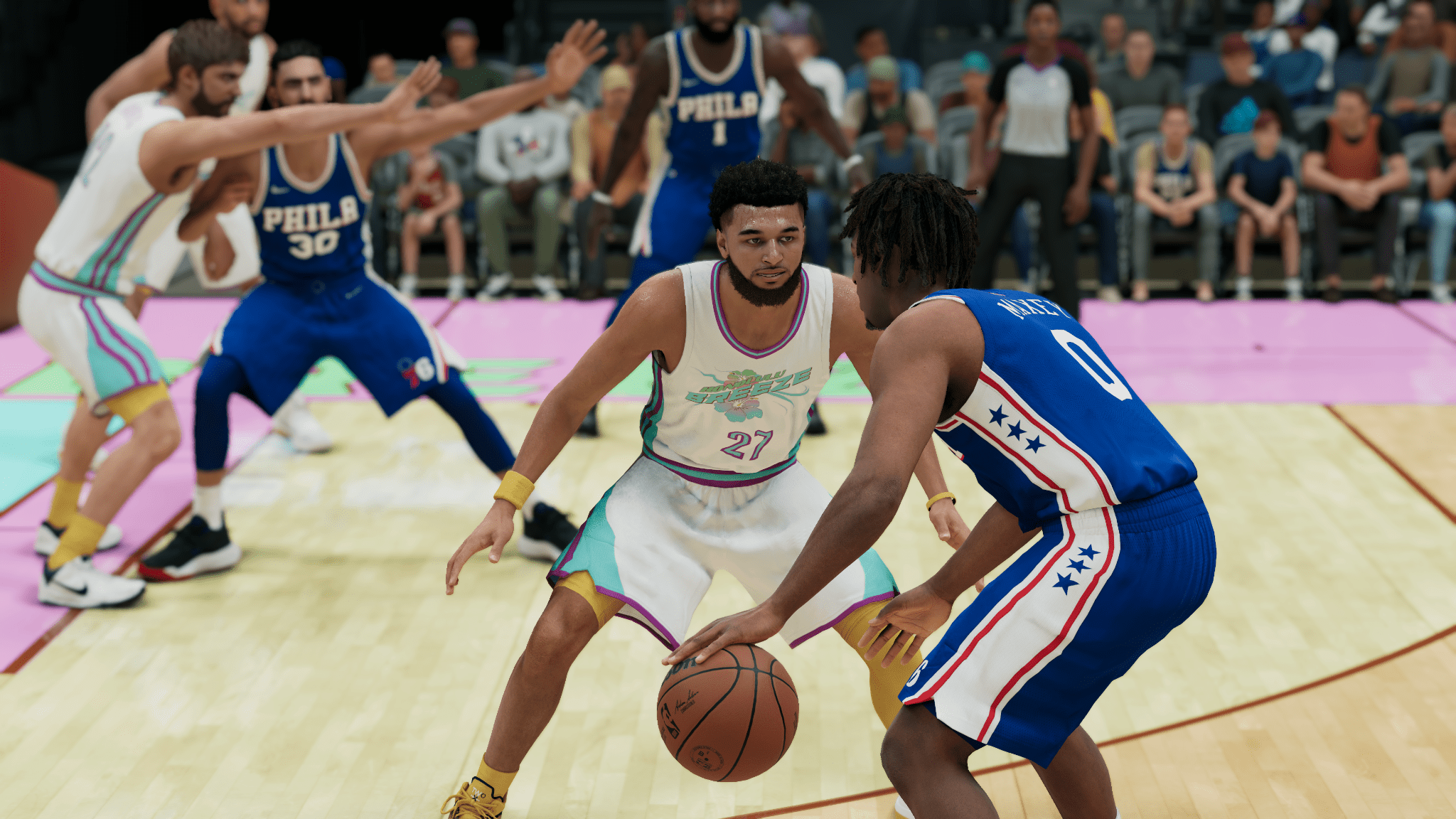 nba2k技能包都有哪些(《NBA 2K22》推出全新MySTAFF模式 掌控全局)