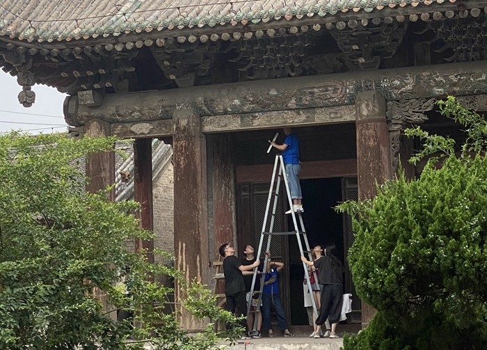 西安建筑科技大学建筑学院暑期调研关中、陕北古建筑现状