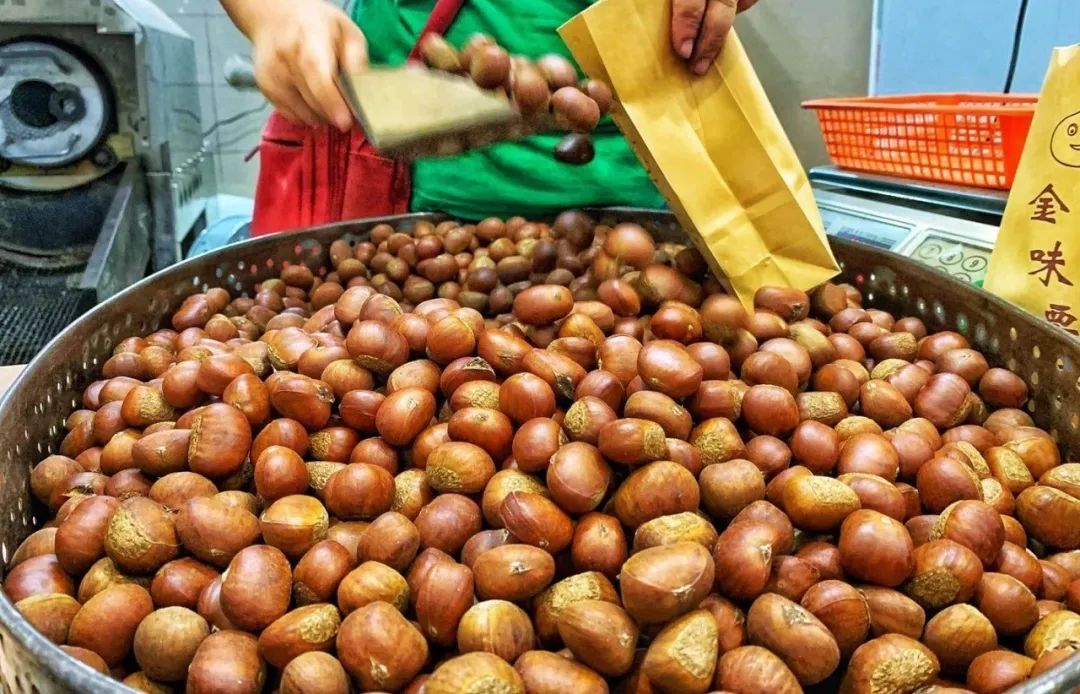 金味栗子，开卖