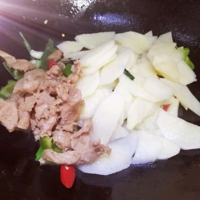 茭白炒肉絲,茭白炒肉絲的做法