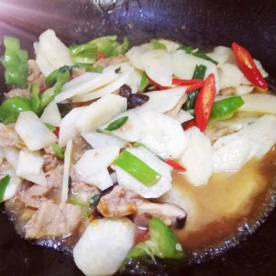 茭白炒肉絲,茭白炒肉絲的做法
