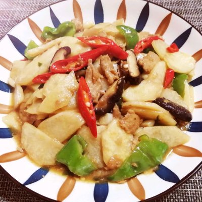 茭白炒肉絲,茭白炒肉絲的做法