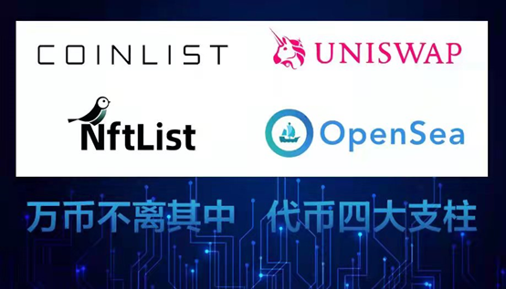 一起聊聊区块链Token的四大支柱Coinlist、Uniswap、Nftlist以及Opensea