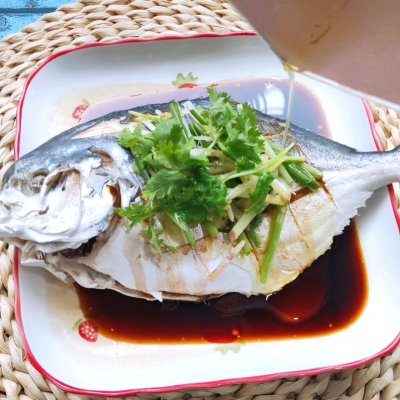 清蒸鯧魚,清蒸鯧魚的家常做法