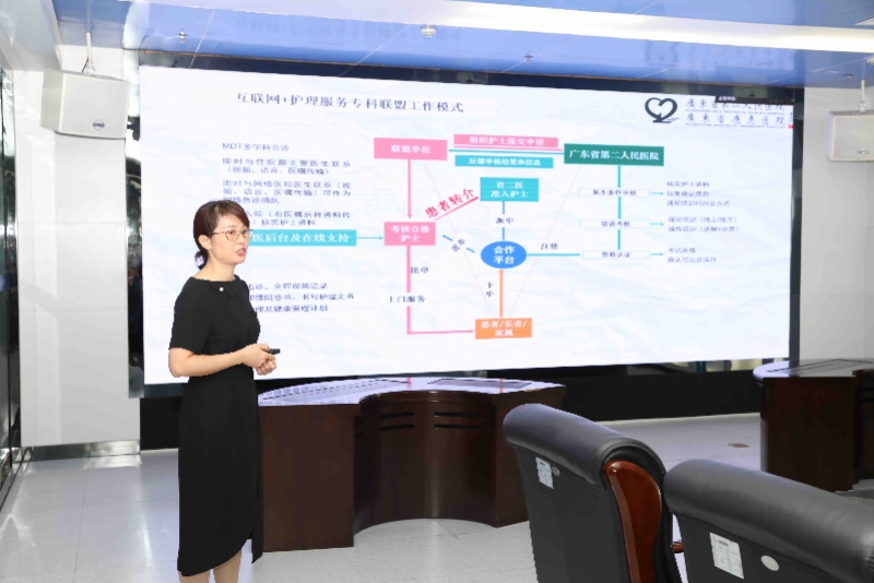 省二医建“互联网+护理”朋友圈,50家基层护理单位加入