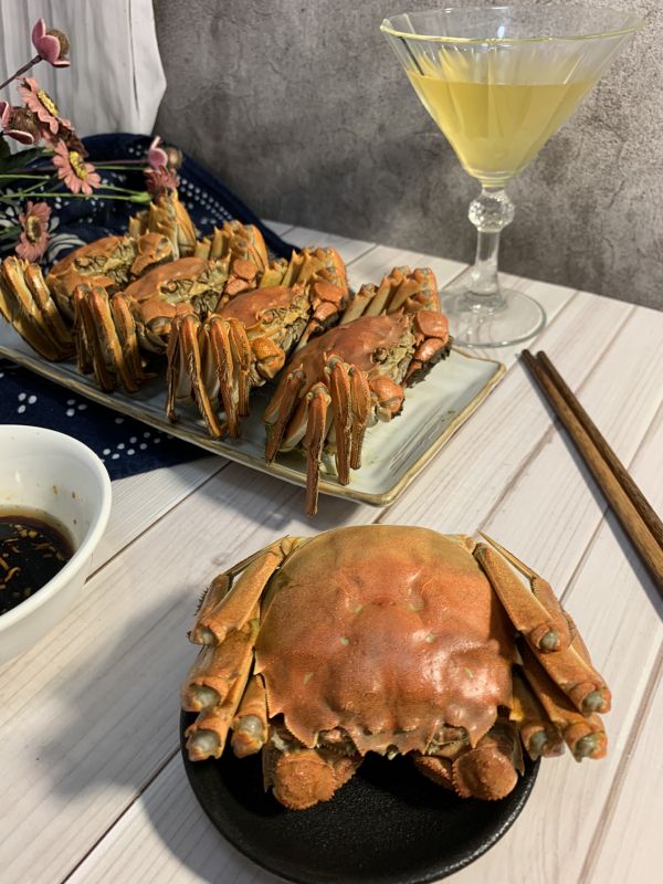 清蒸大閘蟹的做法,清蒸大閘蟹的做法步驟蒸幾分鐘