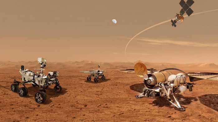 美国宇航局和欧洲航天局正在研究火星样本带回地球的任务