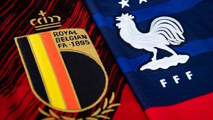 比利时阵容(比利时vs法国首发：本泽马先发，阿扎尔、卢卡库出战)