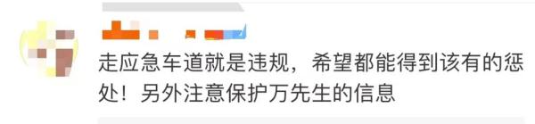 男子举报上百辆走应急车道车辆，网友：干得漂亮，交警：处罚结果来了
