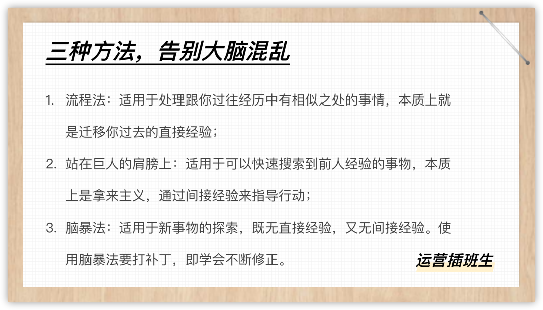 如何利用结构化思维做一次工作梳理