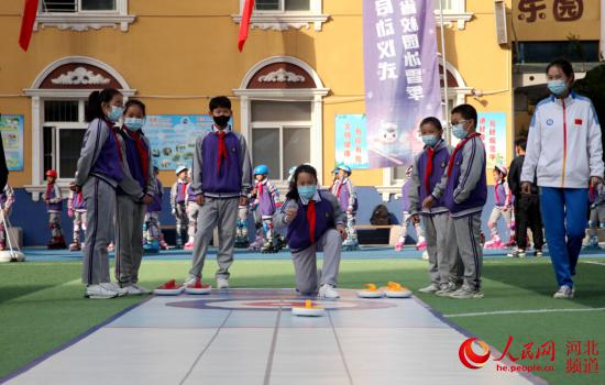 2021年河北“心向冬奥”校园冰雪季在石启动