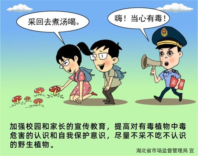 省市场监管局发布“校园食品安全”系列漫画