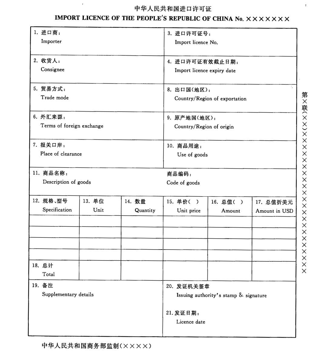 进出口贸易许可证,进出口贸易许可证办理流程