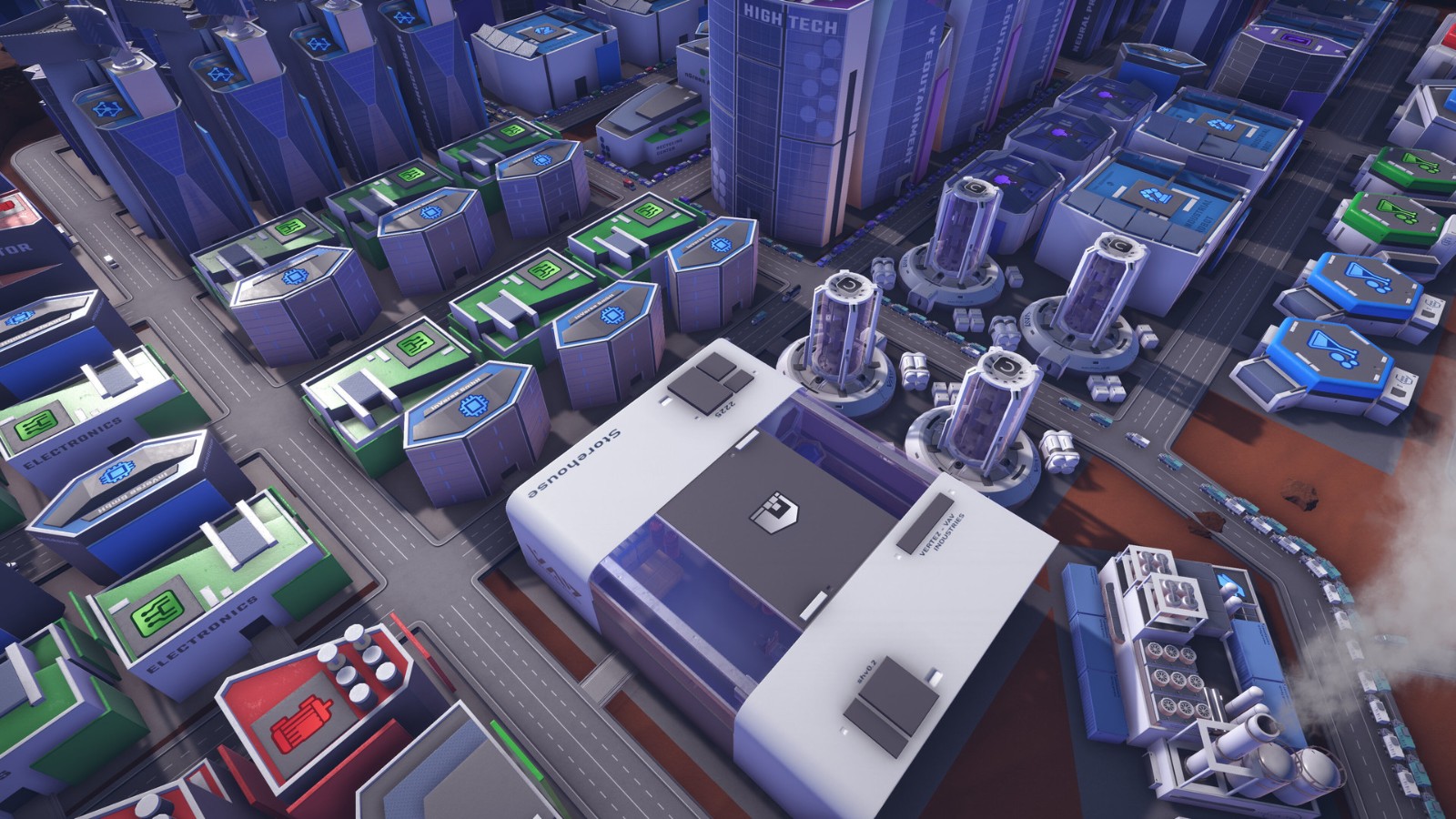 科幻城市建设游戏《infraspace》现已发售 steam好评评价