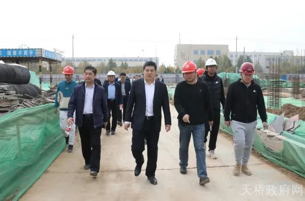 韩伟到济南新材料产业园区查看重点项目建设