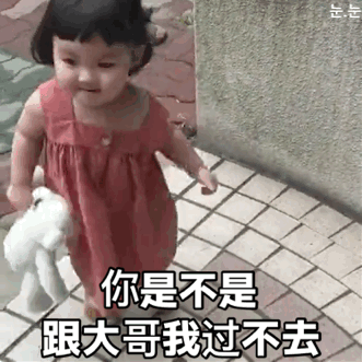 罗熙黄夏温动图表情：看看这憨批