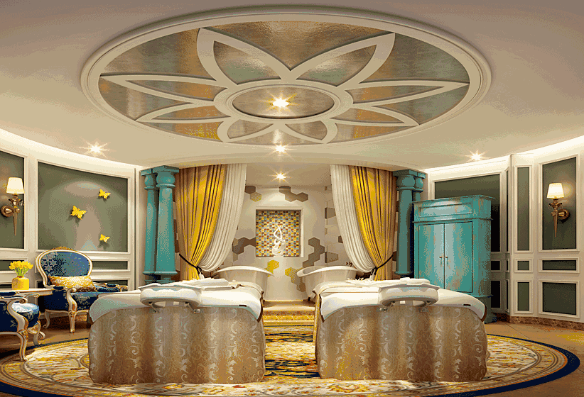 美容院古典欧美风欣赏，经久不衰的热门风格，一柱一梁都是艺术品