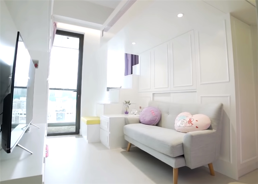 香港小夫妻“穷装”14㎡蜗居，挖空心思做收纳，半平米不敢浪费
