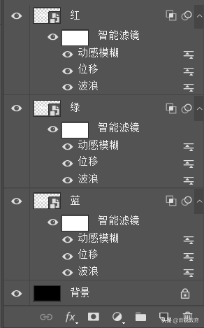 PS中制作简单的故障风效果照片