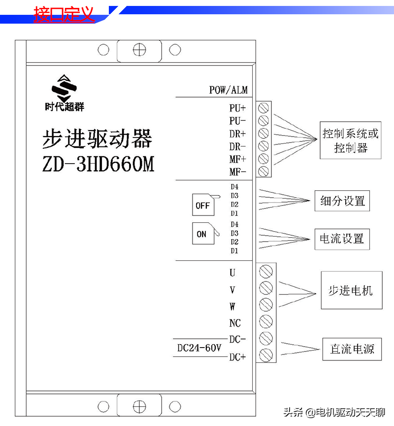 雷赛驱动器接线图860h图片