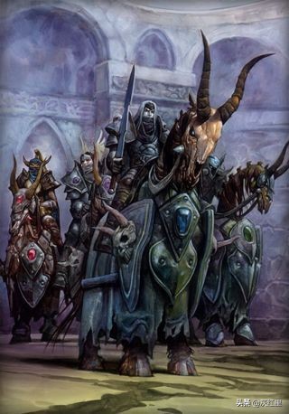 魔兽世界：盘点最出名的死亡骑士，瑞文戴尔男爵上榜是因为坐骑
