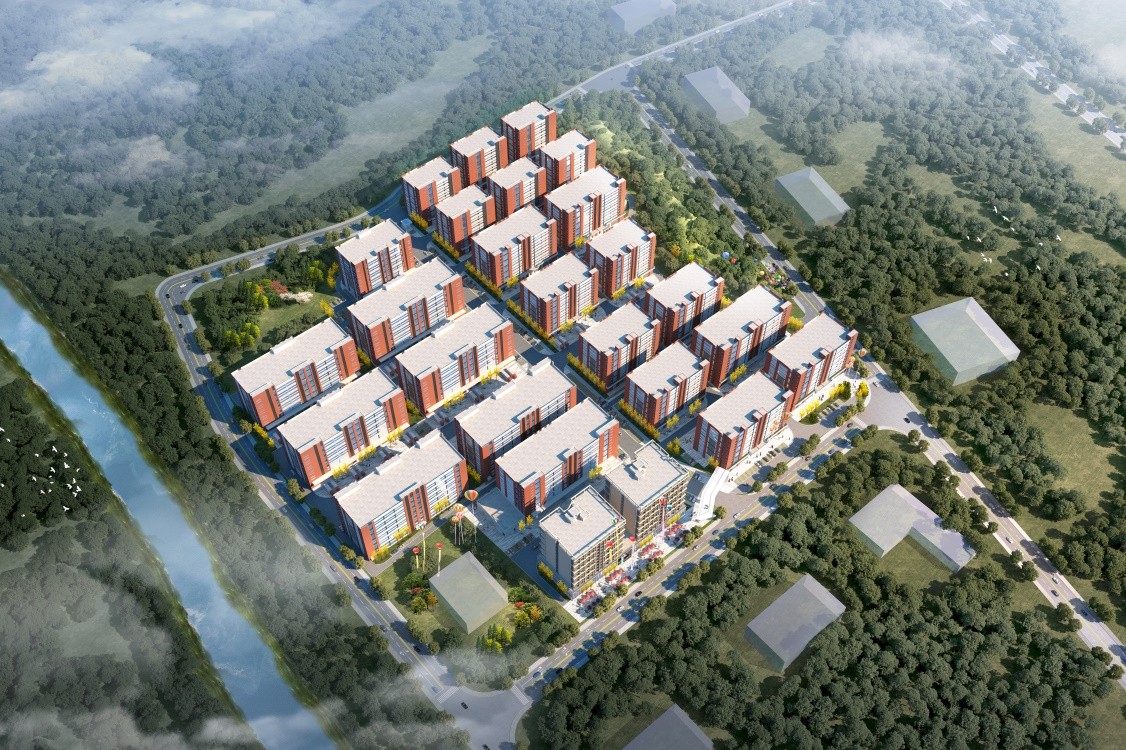 大泽镇政府领导赴新州美谷调研基础设施建设情况